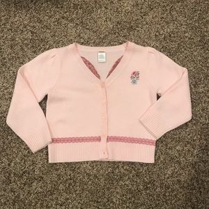 VGUC Gymboree La Belle Époque pink cardigan 5
